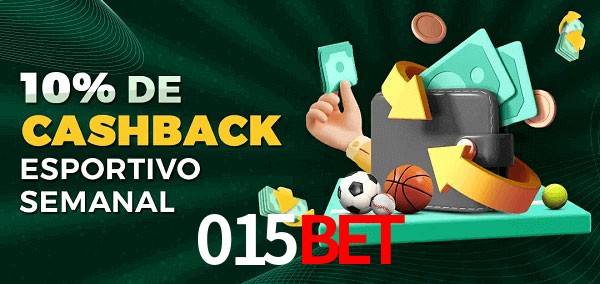 10% de bônus de cashback na 015bet